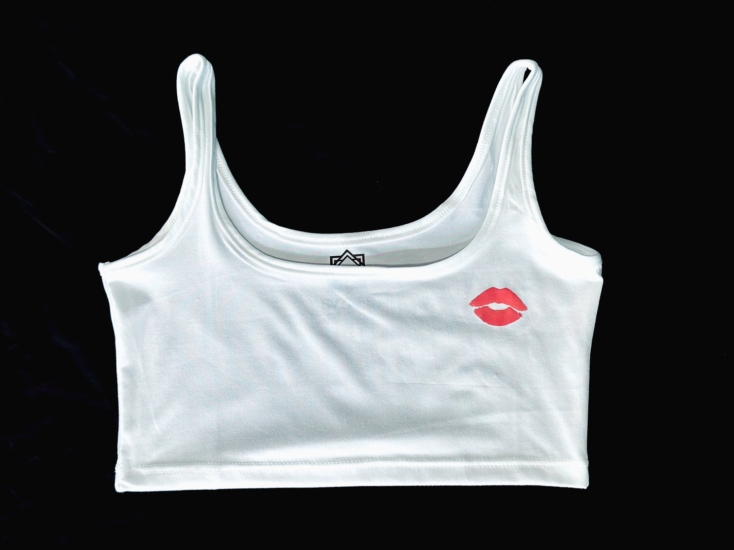 Kiss Print crop top