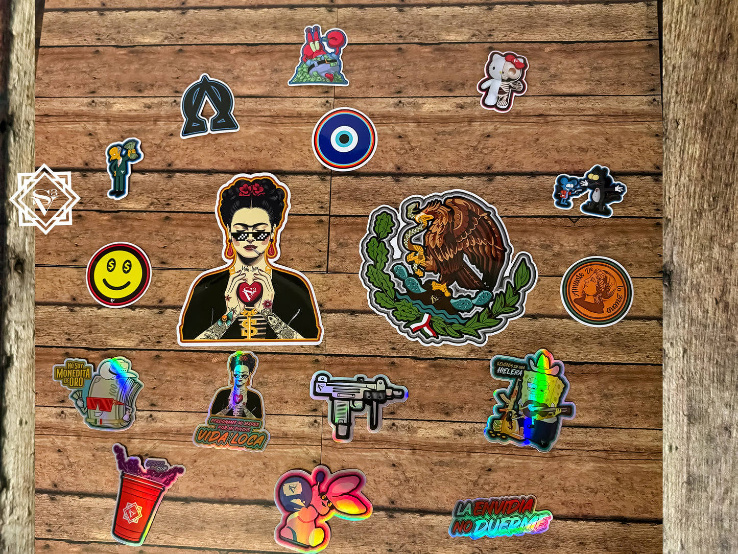 New 17 Piece 2024 Sticker Pack