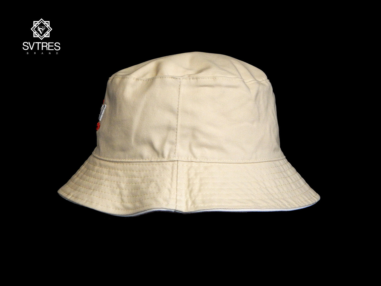 Kiss print reversible Bucket hat