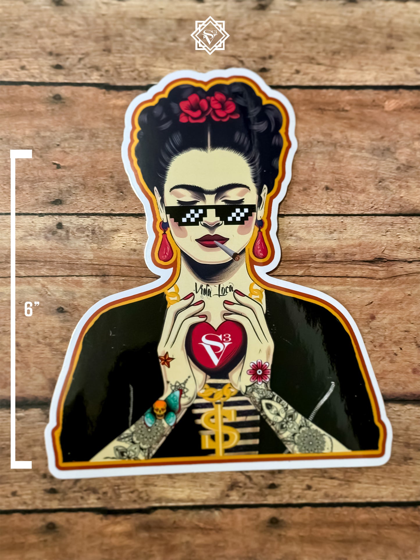 Frida Kahlo sticker