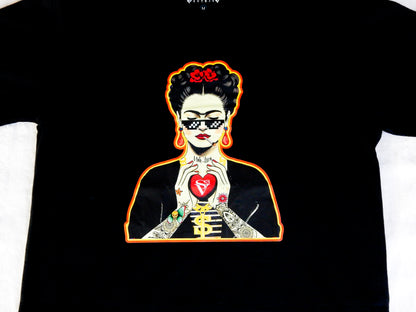 Frida Kahlo Box cut Crop Top